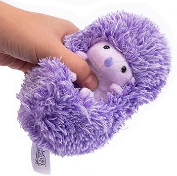 Mascota interactiva Curlimals morado